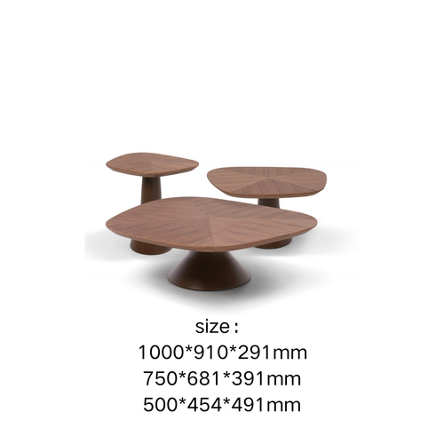 "Starry Glow · Layered Shadows" Coffee Table Set