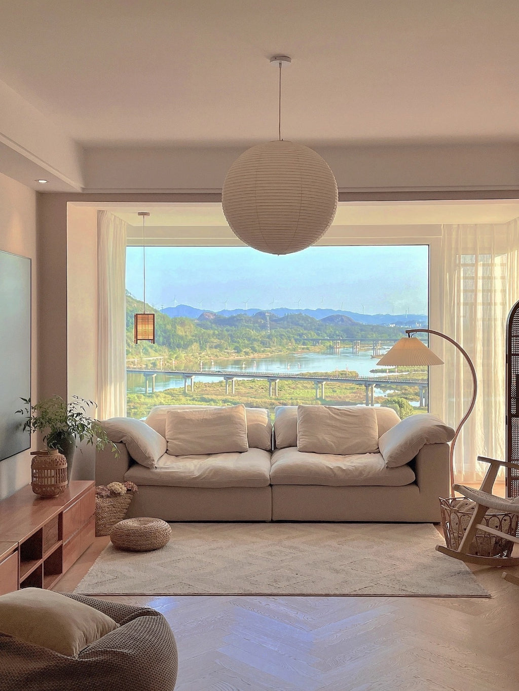 Cloud Sofa- Modern fabric sofa reviews- sectional for living room
